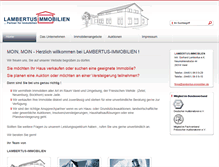 Tablet Screenshot of lambertus-immobilien.de